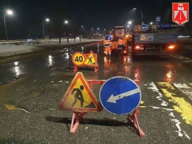 В Набережных Челнах продолжается аварийный ямочный ремонт, стартовавший на прошлой неделе