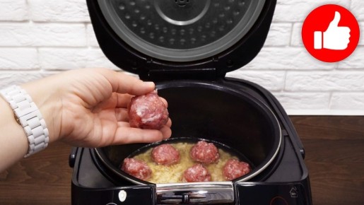 Овсяная каша с фрикадельками: идеальное блюдо для мультиварки