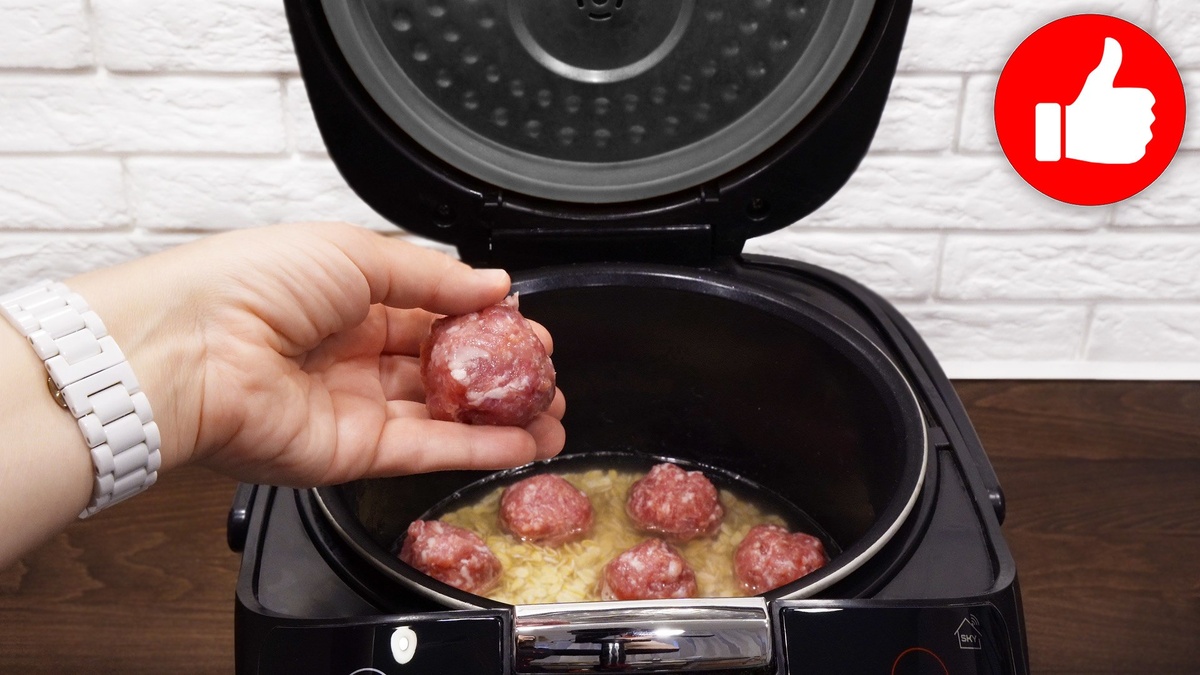 Овсяная каша с фрикадельками: идеальное блюдо для мультиварки