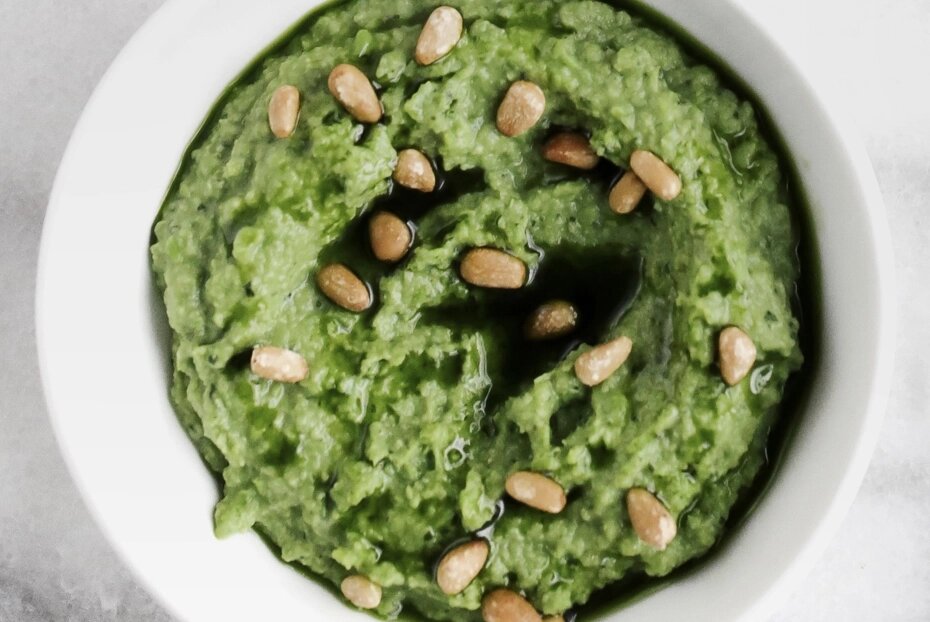 Вкусный способ насладиться зеленым горошком: Горошкомоле