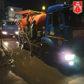 В Набережных Челнах продолжаются работы по предотвращению образования подтоплений в период таяния снега