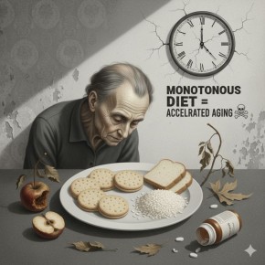 Однообразное питание: как оно сокращает жизнь и ускоряет старение