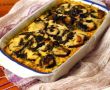 Завораживающая запеканка с грибами и баклажанами