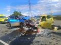 Месиво из машин: в Татарстане при обгоне погиб водитель иномарки