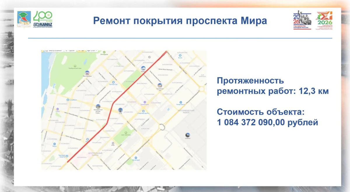 Где этим летом пройдёт капитальный ремонт дорог в Набережных Челнах? Где этим летом пройдёт капитальный ремонт дорог в Набережных Челнах?