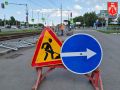 Специалисты Предприятия автомобильных дорог восстановили ограждение вблизи трамвайной остановки «Студенческая» на проспекте Мусы Джалиля в направлении Нового города