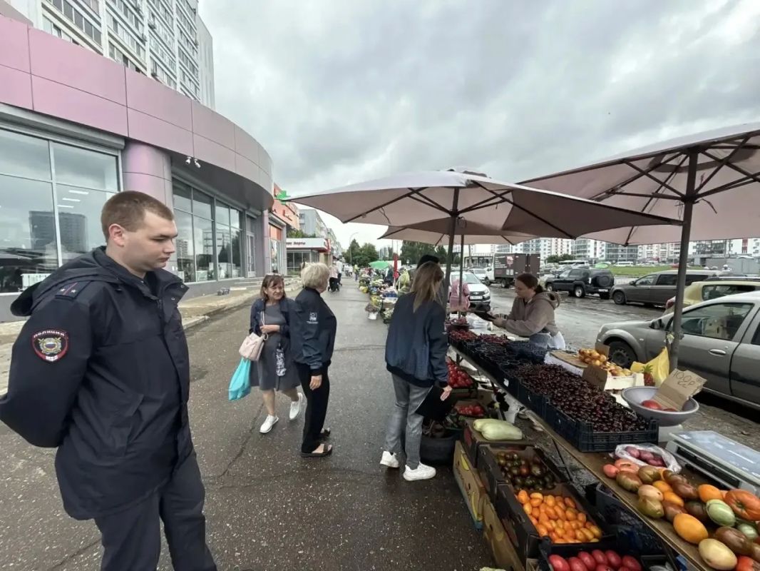 Рейд против стихийной торговли прошел на Сармановском тракте Рейд против стихийной торговли прошел на Сармановском тракте