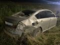 Женщина на Infiniti улетела в кювет и получила штраф