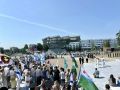 Моряки и ветераны собрались у мемориала «Родина-мать» в День ВМФ в Челнах