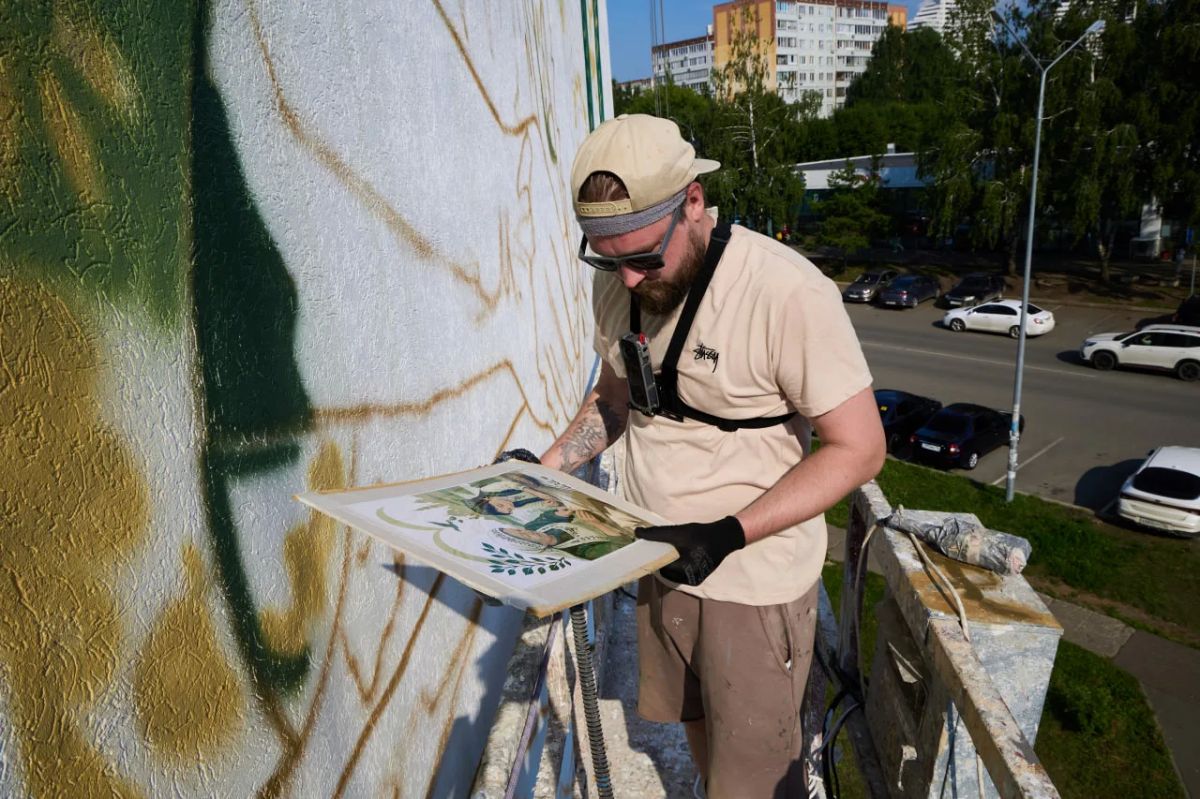 В Набережных Челнах появится новый мурал В Набережных Челнах появится новый мурал
