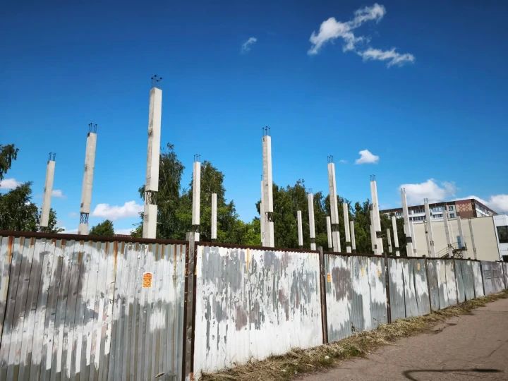 В 45 комплексе Челнов строят ресторан В 45 комплексе Челнов строят ресторан